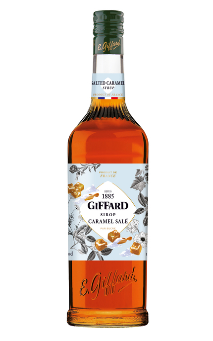 Giffard Caramel Salted - Sirup s příchutí slaného karamelu 1l