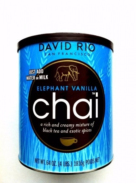 David Rio Elephant Vanilla Chai 1816 g Elephant Vanilla Chai 1520 g David Rio
