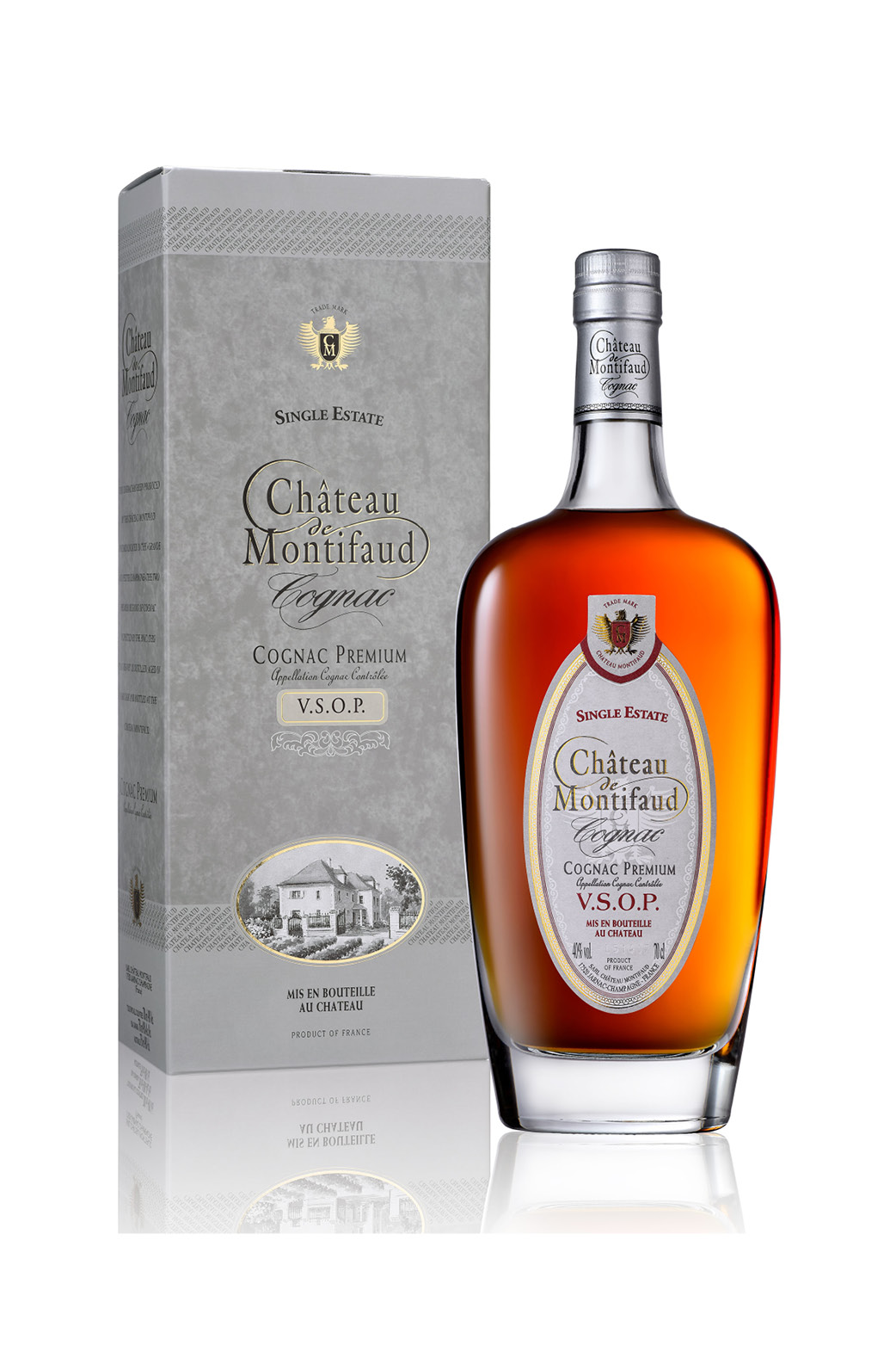 Chateau de Montifaud Cognac.P 40% 0,7 l (karton)