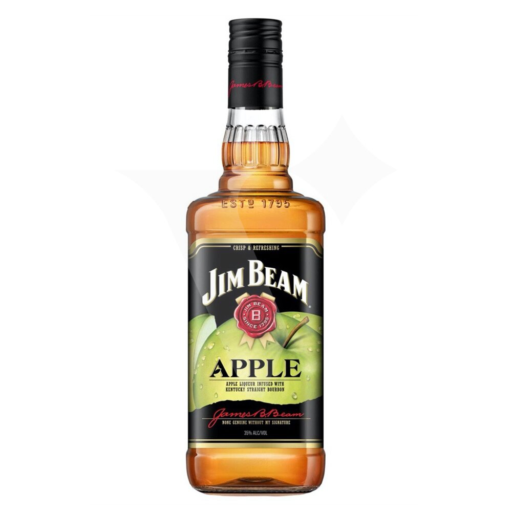 Jim Beam Boubon Apple 35% 1 l (holá láhev)