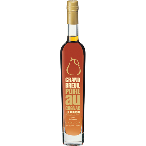 Grand Breuil Poire au Cognac 38% 0,5 l (holá láhev)