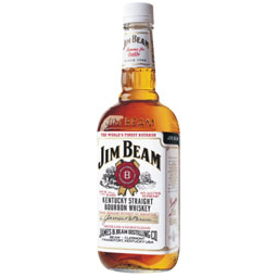 Jim Beam Bourbon White 40% 1 l (holá láhev)