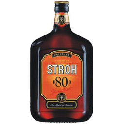 Stock Stroh rum 80% 0,5 l