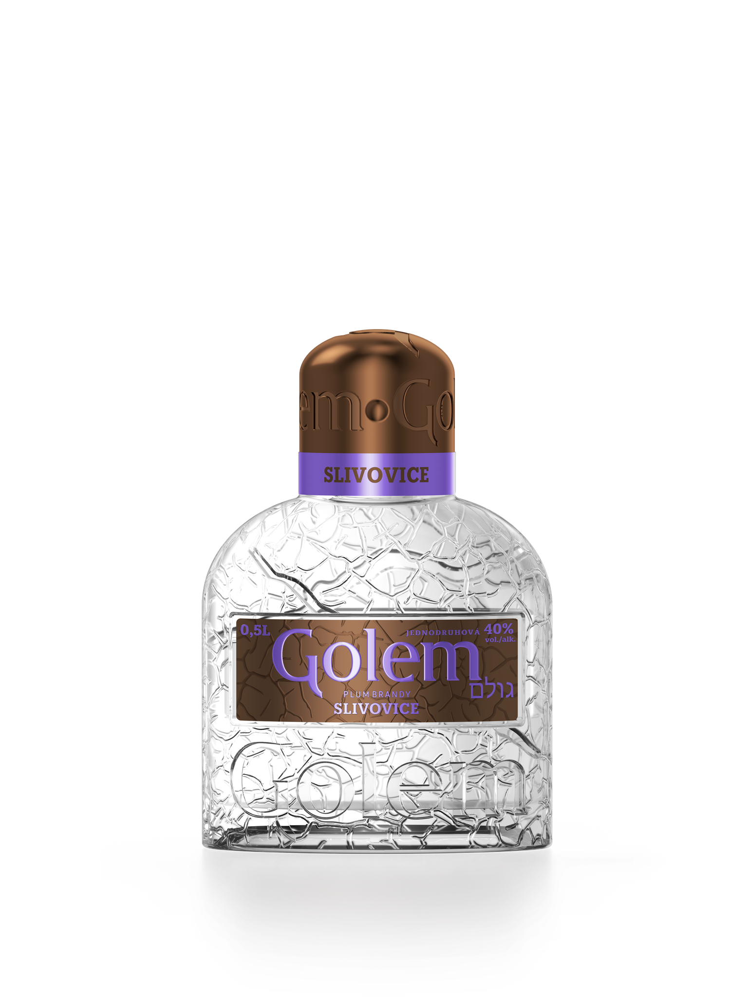 Golem Slivovice 40% 0,5 l (holá láhev)