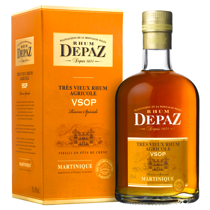 Depaz rum VSOP Réserve Spéciale Martinique 45% 0,7 l (karton)