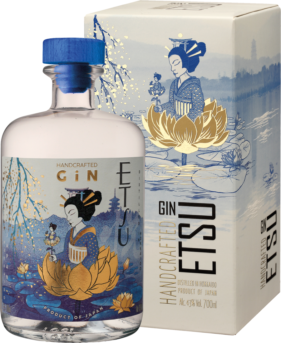Etsu Japanese Gin 43% 0,7 l (karton)