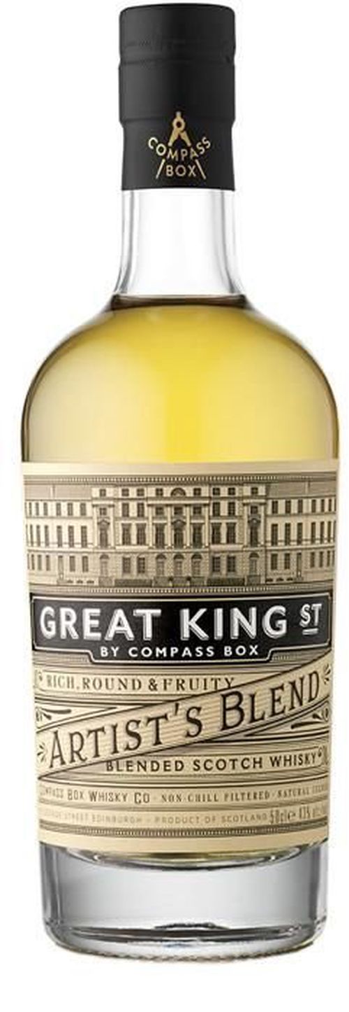 Compass Box Great King Street 43% 0,7 l (holá láhev)