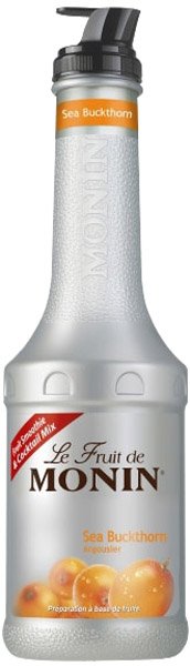 Monin Puree Sea Buckthorn 1 l - pyré rakytník