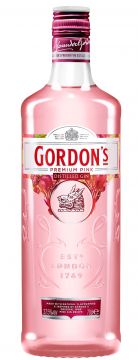 Gin Gordons Pink Premium 37,5% 0,7l (holá láhev)