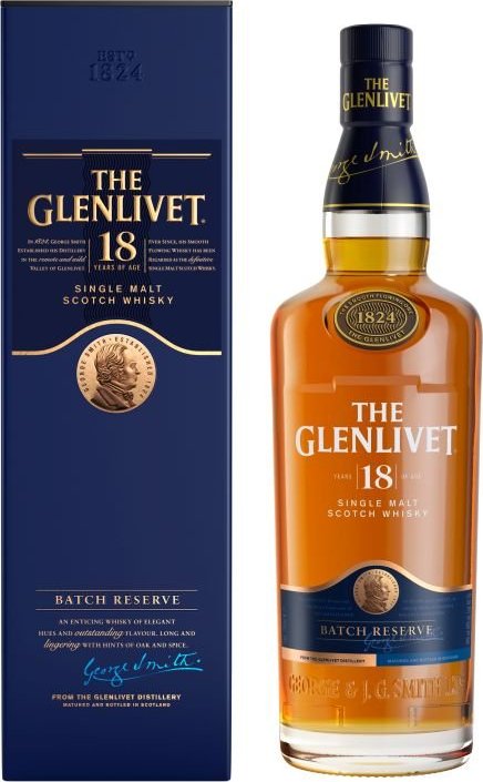 Glenlivet 18y 0,7 l (holá lahev)