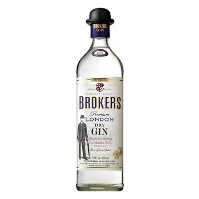 Brokers Gin 40% 0,7 l (holá láhev)