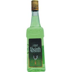 Hills Absinth 70% 0,5 l (holá láhev)