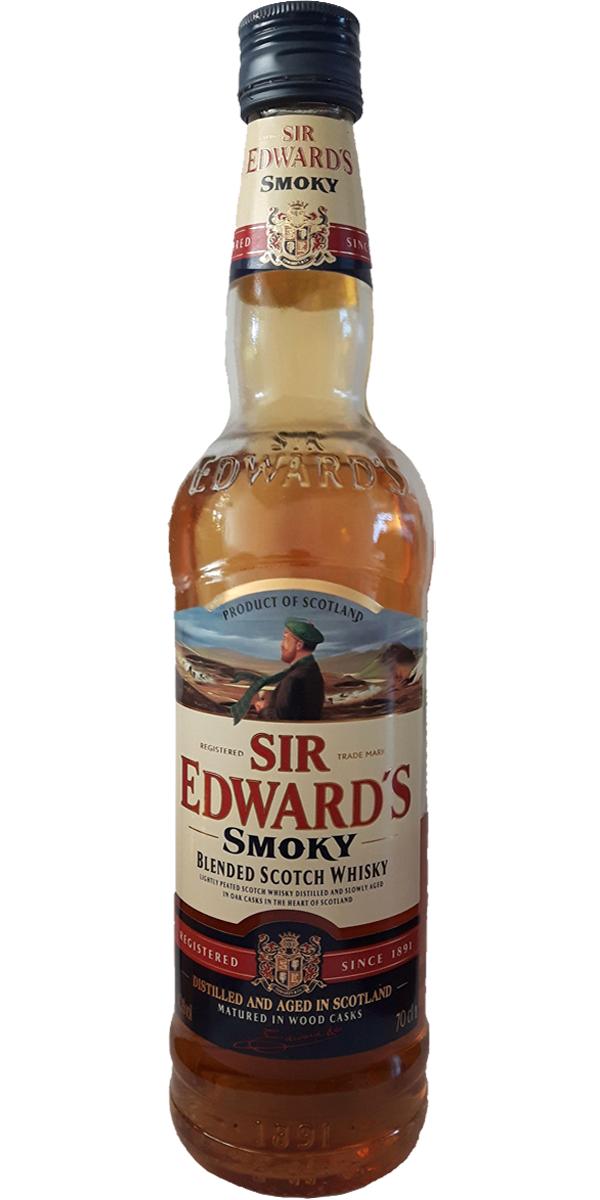 Sir Edward's Smoky Blended Scotch Whisky 40% 0,7l (Karton)