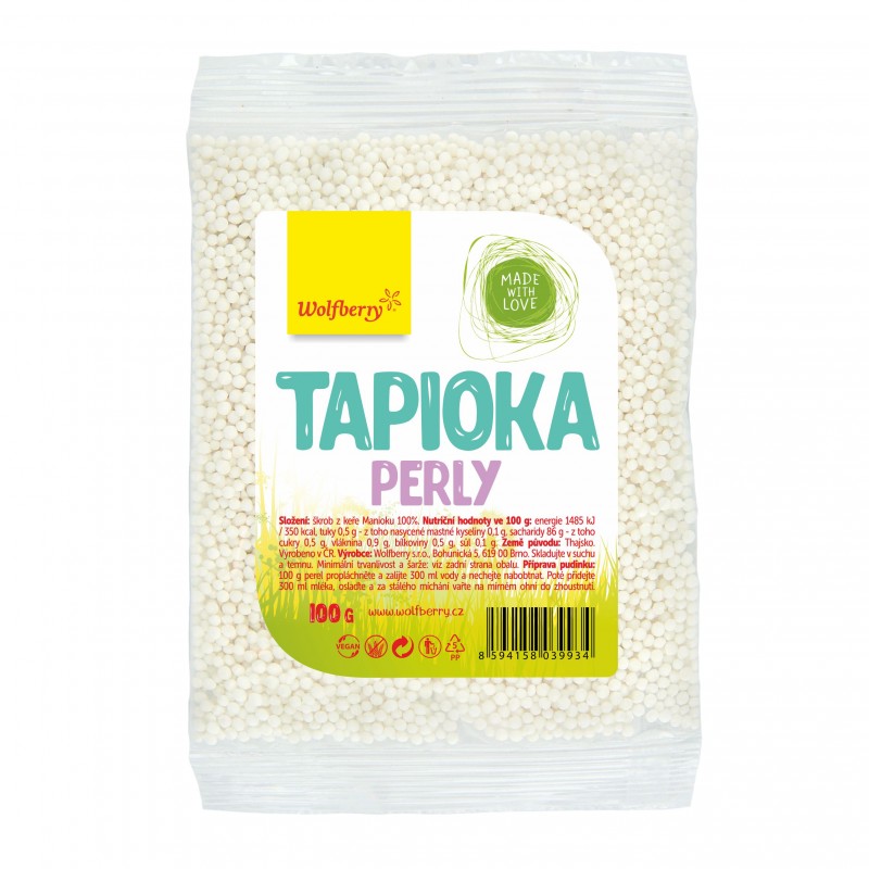 Tapioka perly 100 g Wolfberry