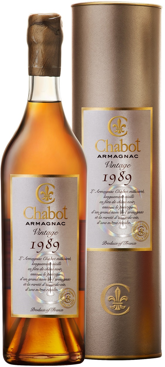 Armagnac Chabot Vintage 1989 40% 0,7 l (tuba)