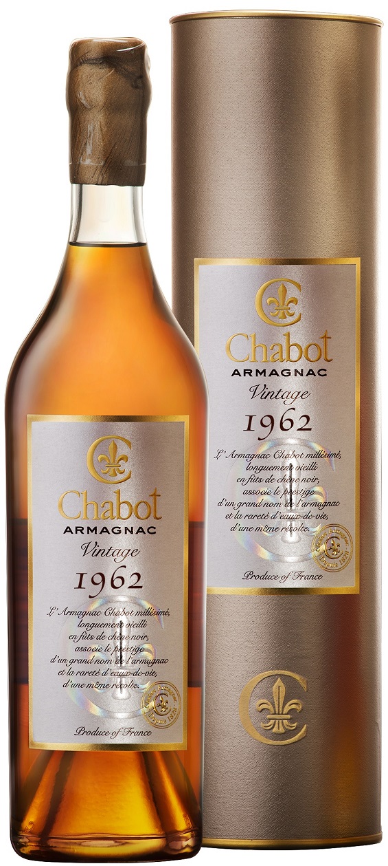 Armagnac Chabot Vintage 1962 40% 0,7 l (tuba)