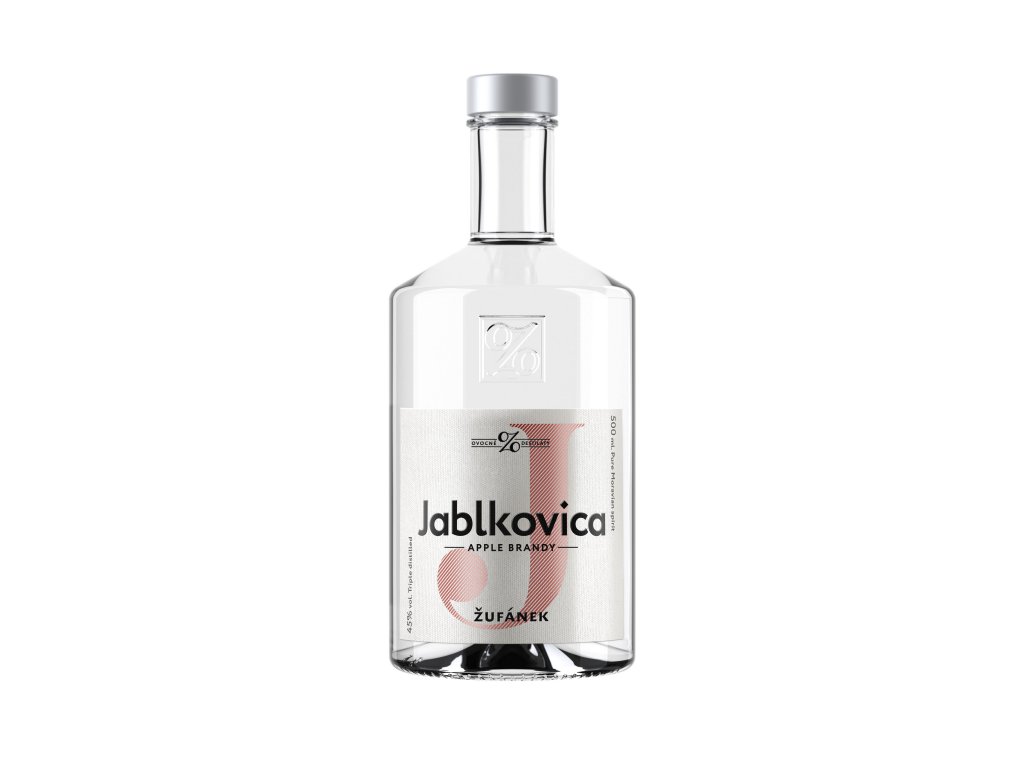 Žufánek Jablkovica 45% 0,5 l (holá láhev)