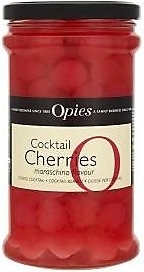 Koktejlové třešně Red Marachino Opies 950g