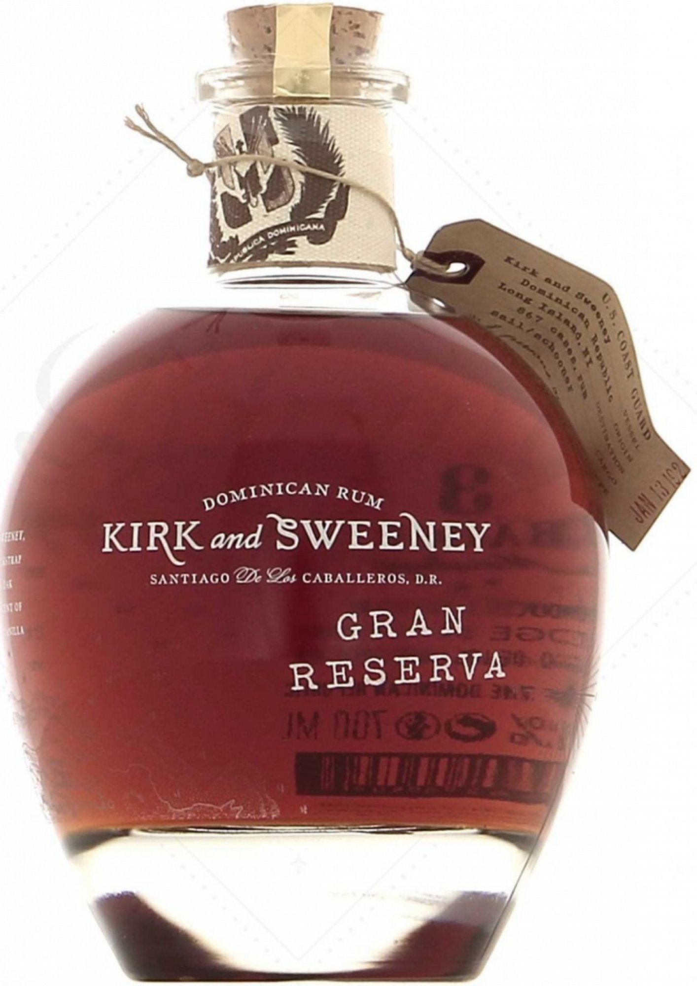 Kirk and Sweeney Gran Reserva 0,7L 40% (holá láhev)