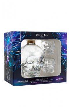 Crystal Head Vodka 40% 0,7 l (dárkové balení 4 panáky)