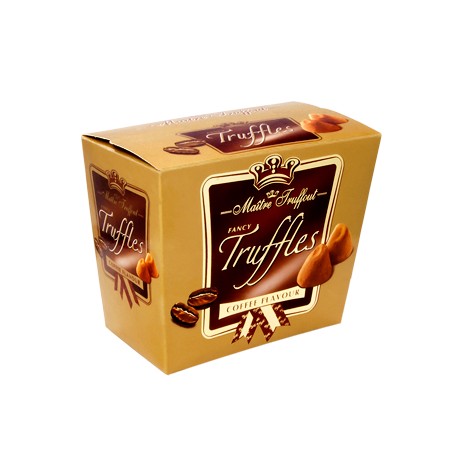 Gold Truffles Coffee 200g Maitre Truffout - čokoládoví lanýži s kávou