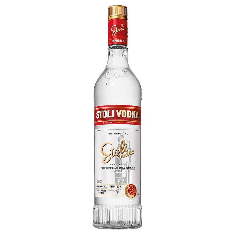 Stolichnaya 40% 1 l (holá láhev)