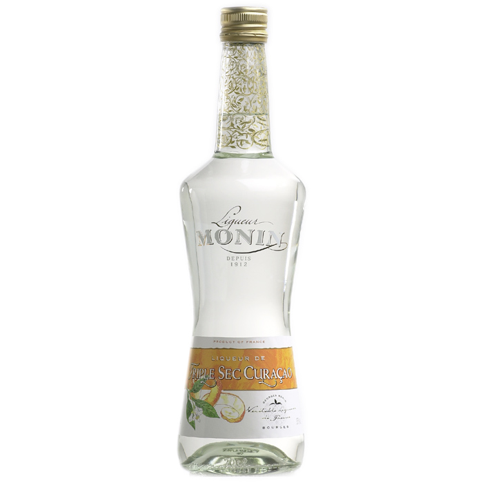 Monin liqueur curacao triple sec 38% 0,7 l (holá láhev)