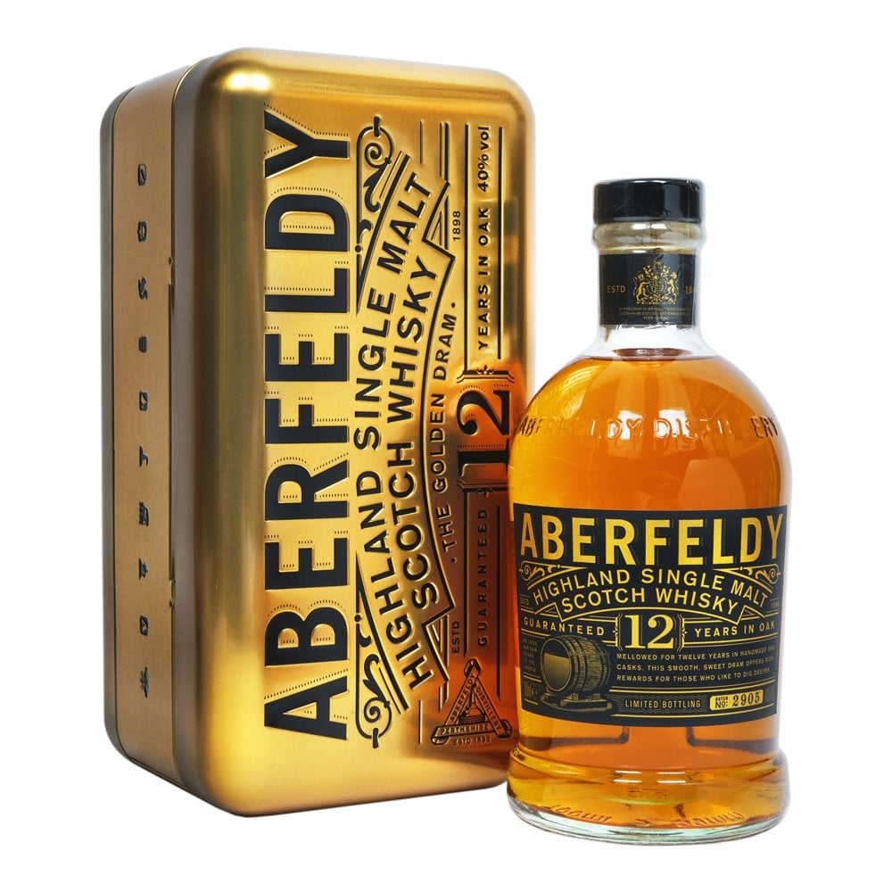 Aberfeldy 12y 40% 0,7 l (dárkové balení kazeta)