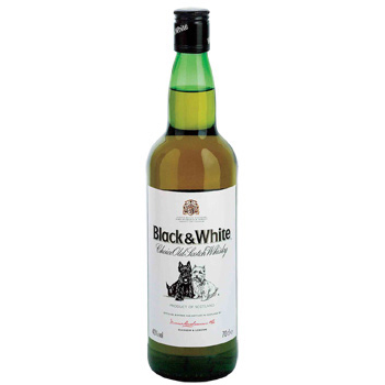 Black & White Whisky 40% 0,7 l (holá láhev)