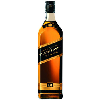 Johnnie Walker 12YO Black Label 40% 1,0L (holá láhev)