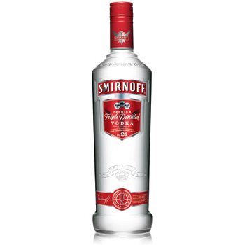 Smirnoff N°. 21 37,5% 1,0L (holá láhev)