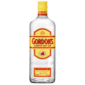 Gordons London Dry Gin 37,5% 1 l (holá láhev)