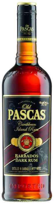 Old Pascas Barbados Dark 37% 0,7 l (holá láhev)