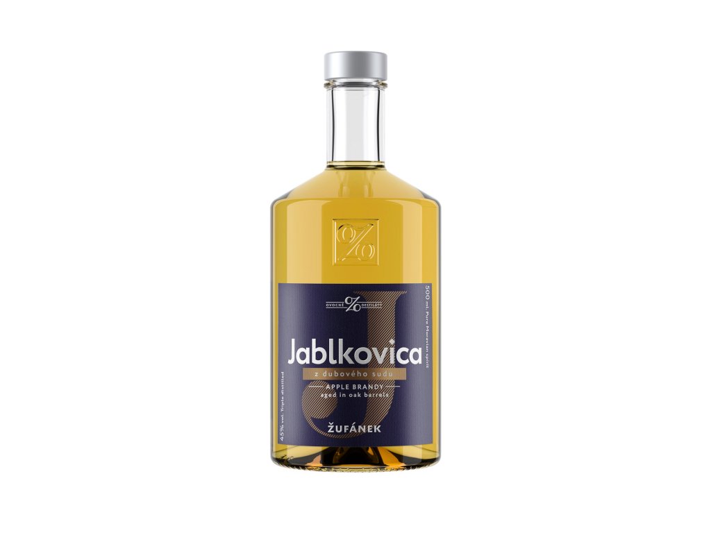 Jablkovica z Dubového Sudu 45% 0,5l (holá láhev)