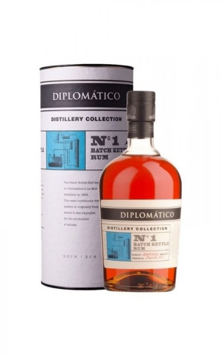 Diplomatico No.1 Batch Kettle 6y 47% 0,7 l (karton)