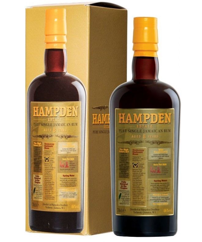 Hampden Estate 8y 46% 0,7 l (karton)