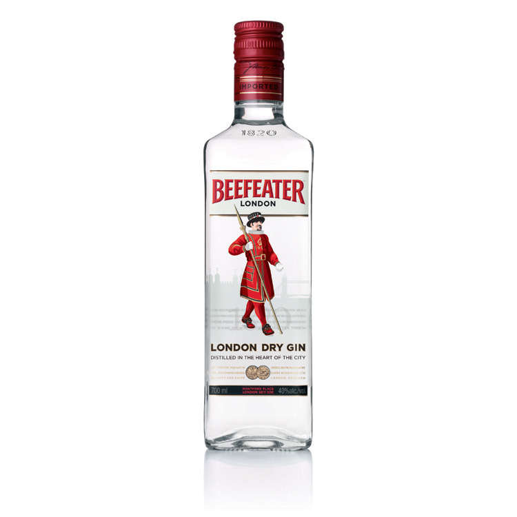 Gin Beefeater 40% 1 l (holá láhev)