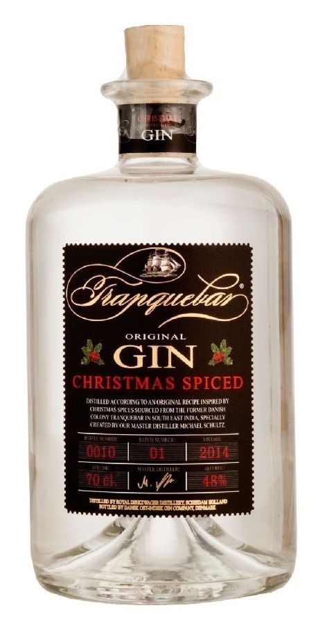 Gin Tranquebar Christmas Spiced 0,7l 48%