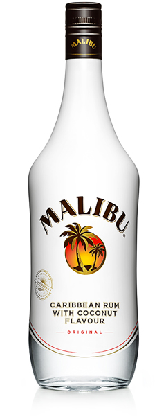 Malibu 21% 1 l (holá láhev)