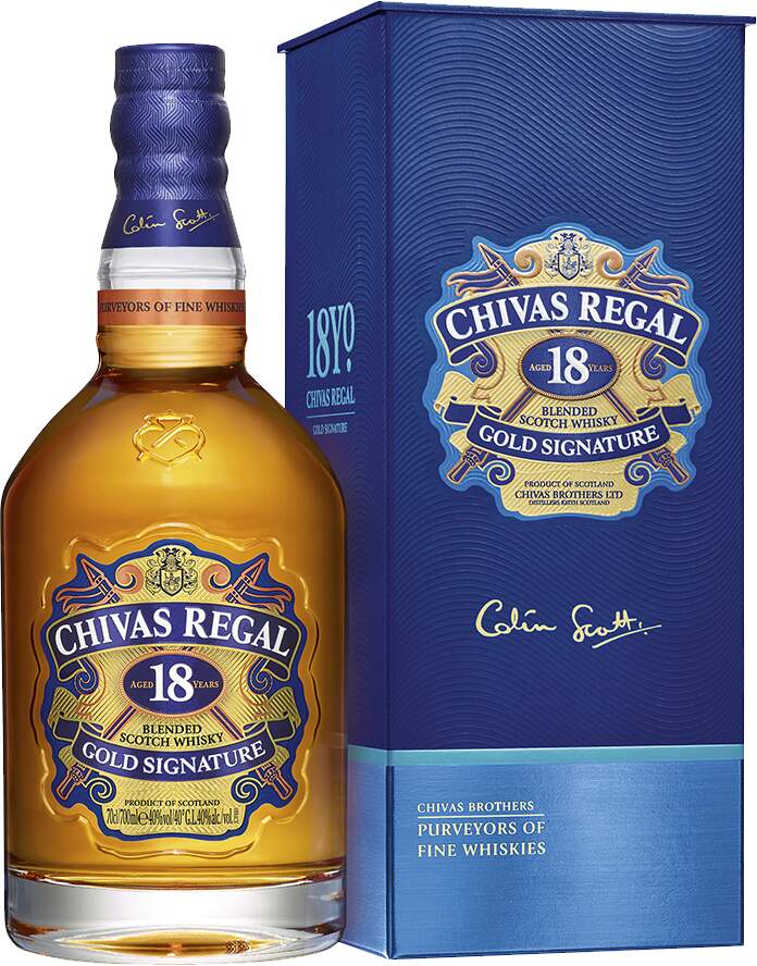 Chivas Regal 18y 40% 0,7 l (kazeta)