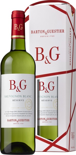 Barton a Guestier Barton&Guestier Sauvignon Blanc Reserve IGP 0,75l Dárkové balení