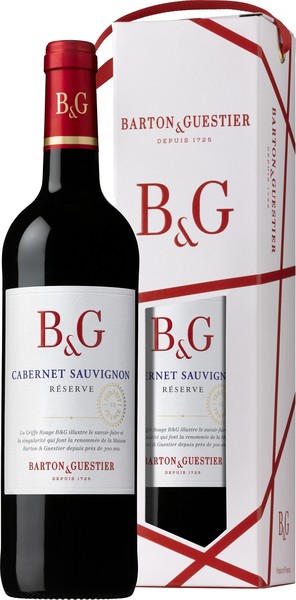 Barton a Guestier Barton&Guestier Cabernet Sauvignon Reserve IGP 0,75l Dárkové balení