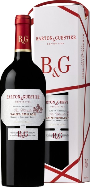 Barton a Guestier Saint Emilion AOC 0,75 l Dárkové balení
