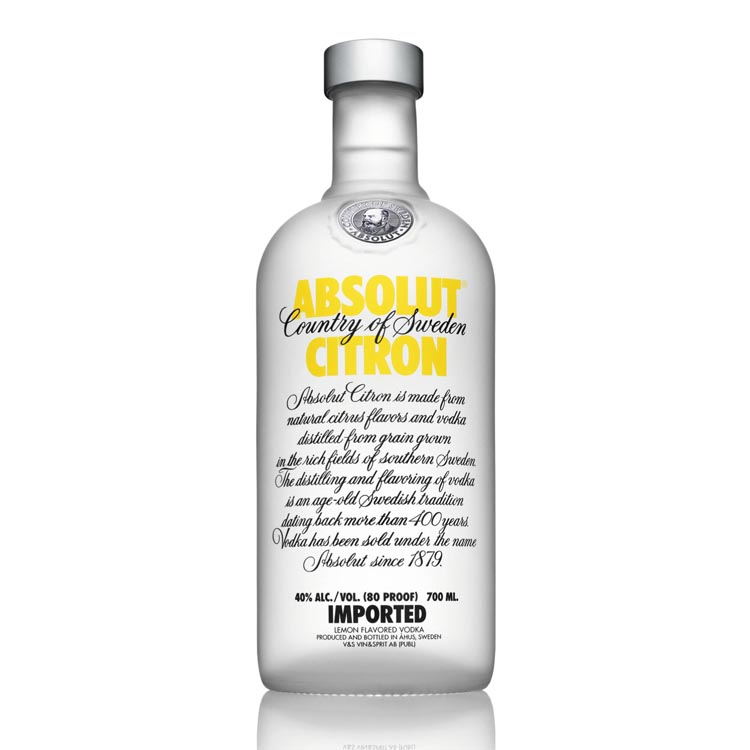 Vodka Absolut citron 0,7 l