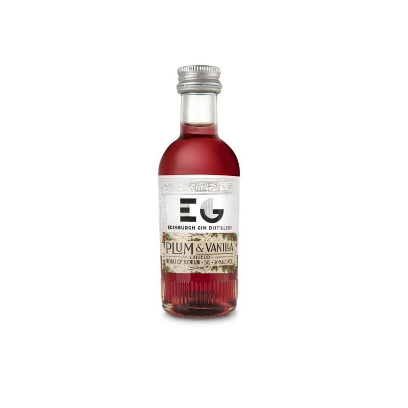 Edinburgh Gin Likér Plum and Vanilla 20% 0,05 l (holá láhev)
