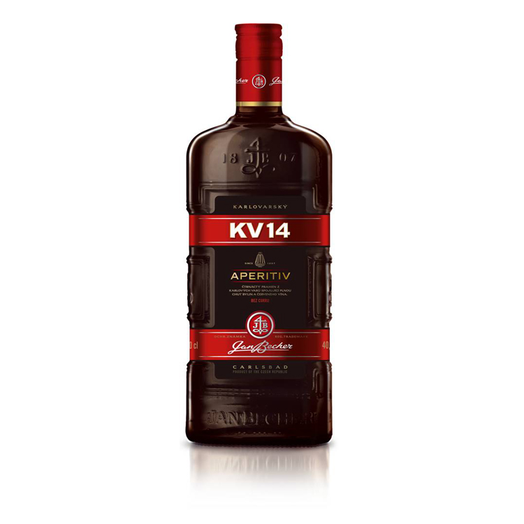 Becherovka Aperitiv KV 14 0,5l 40% (holá láhev)