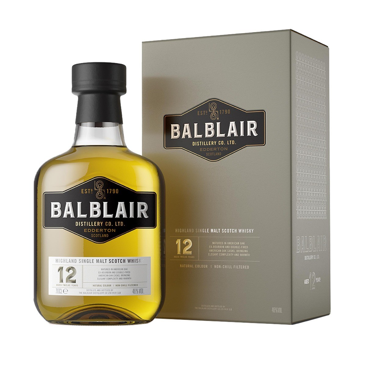 Whisky Balblair 12 YO 46% 0,7l