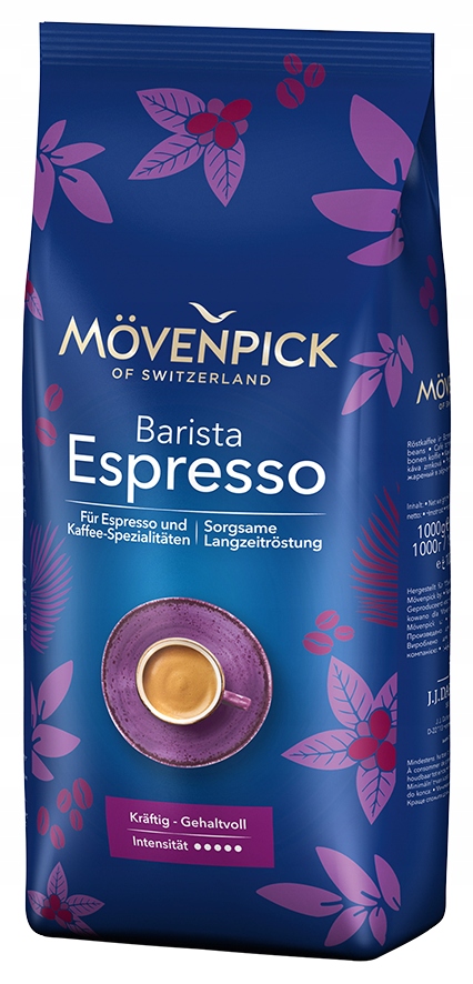 Mövenpick Espresso zrnková Káva 1000 g