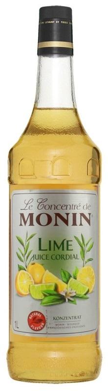 Monin Lime - Limetka 1l (holá láhev)