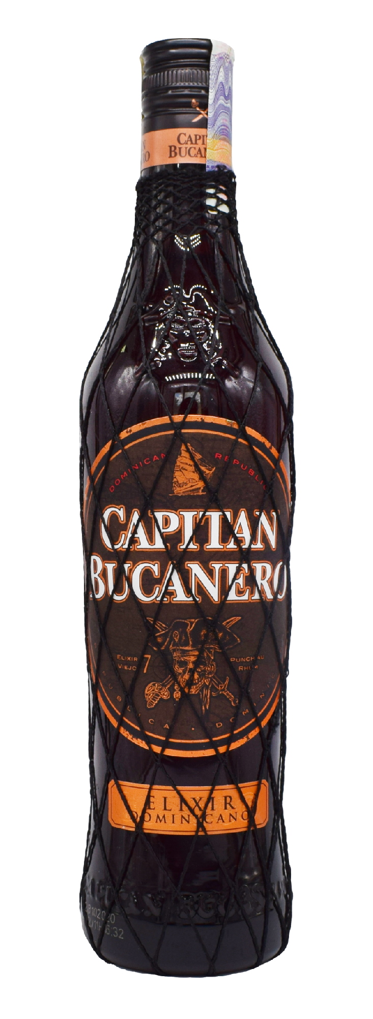 Bucanero Capitan 34% 0,7l (Opletená láhev)